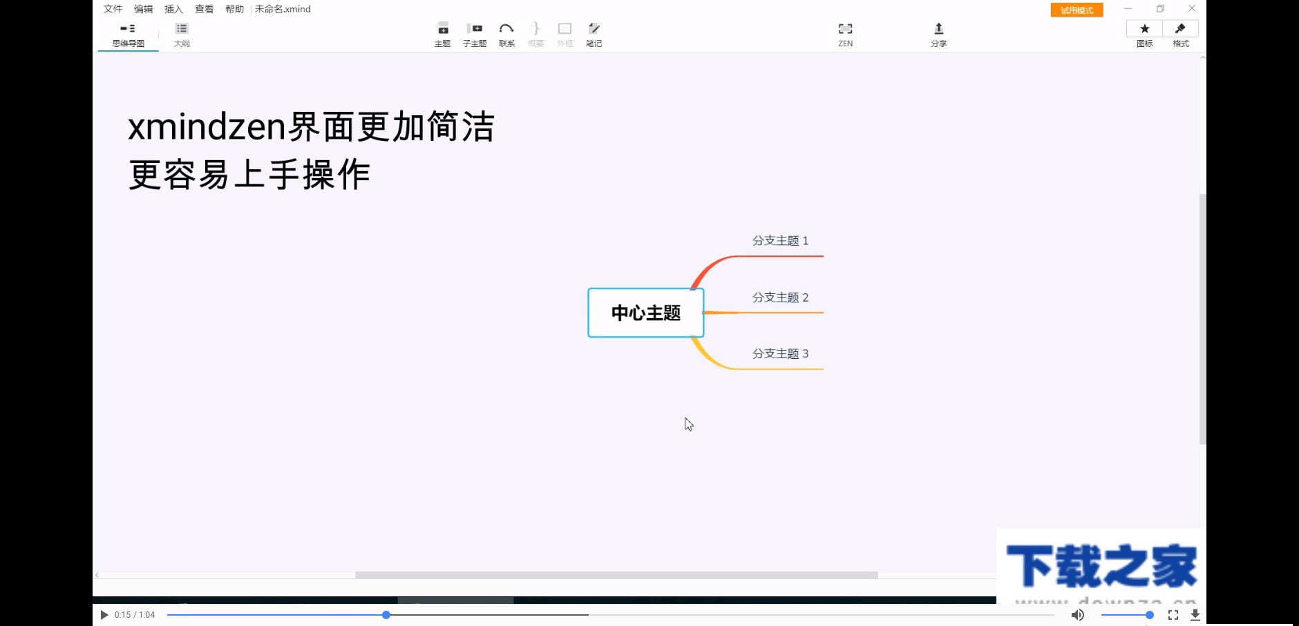 XMind8和XMindzen的区别