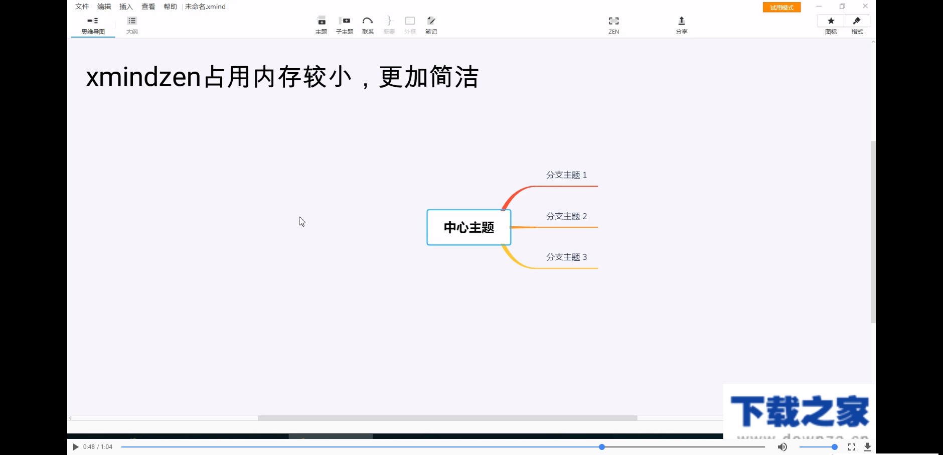 XMind8和XMindzen的区别