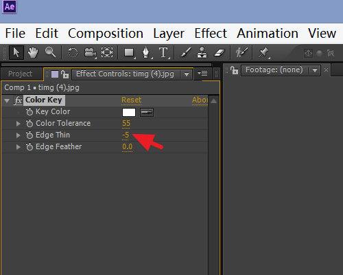 利用ae抠图的详细操作流程