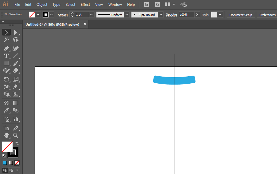 ai绘制医院拐杖logo的图文操作