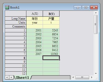 origin简单使用操作过程讲解