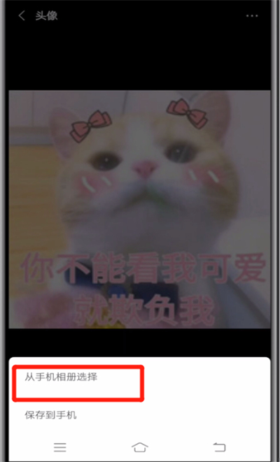 微信中换漂亮头像的操作方法