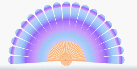 WPS使用自选图形做出扇子的具体操作