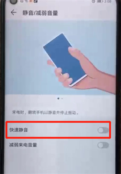 荣耀20pro中设置翻转静音的操作教程
