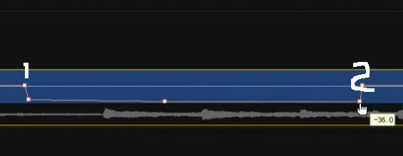 会声会影调节声音的操作流程
