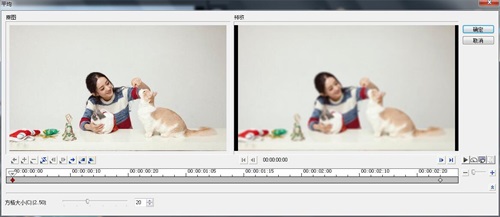 会声会影将视频模糊化的操作步骤