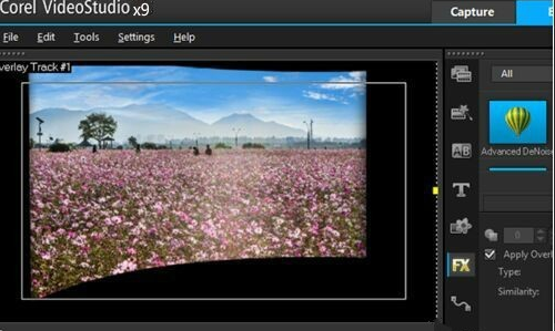 会声会影x9添加不在界面的遮罩的详细操作