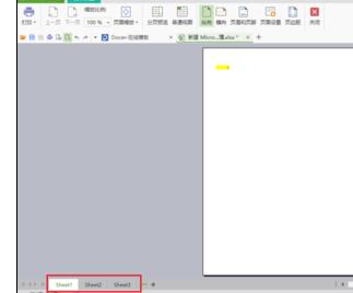 wps表格设置打印预览的操作流程