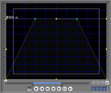 会声会影添加透视滚动标题效果的图文操作