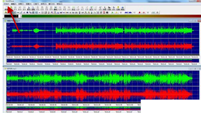 goldwave把两首歌合在一起的操作步骤