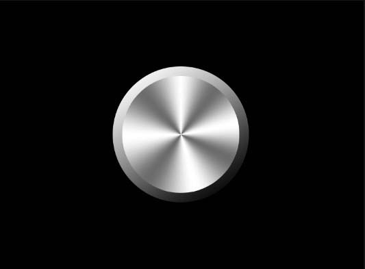 PS打造不锈钢按钮的操作流程