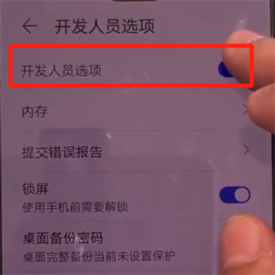 华为mate30中关闭开发人员选项的操作教程