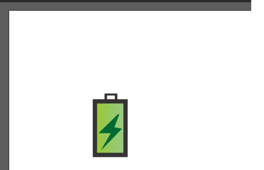 ai做出电池图案的操作流程