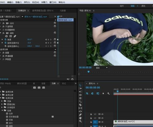 Premiere打造扭曲视频效果的操作流程