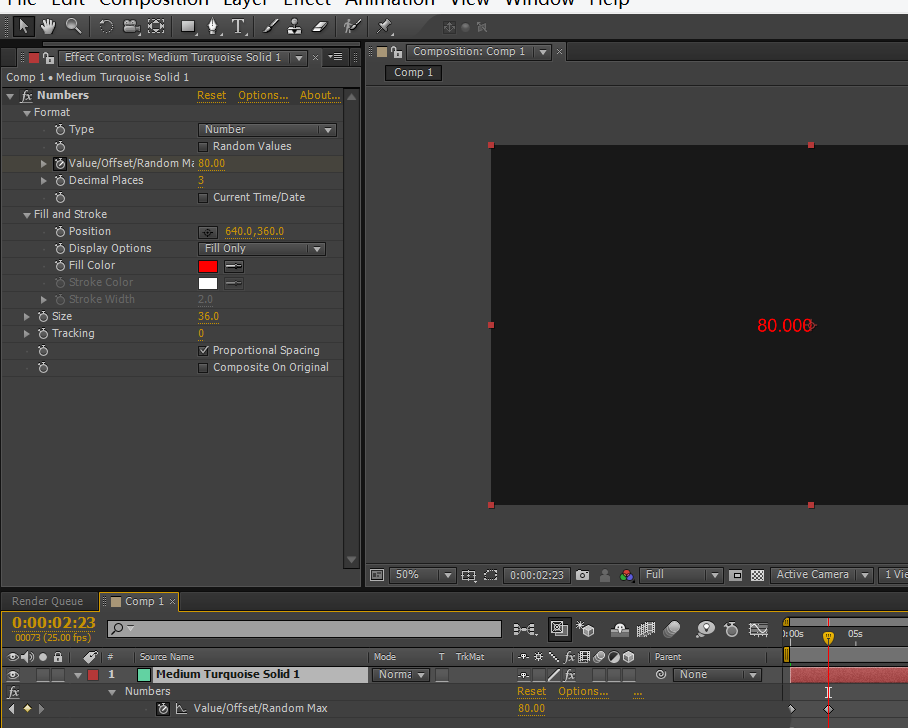 ae制作数字递增效果动画的图文操作
