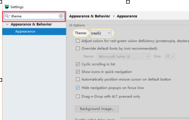 WebStorm设置主题的操作流程