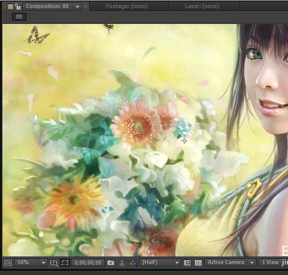 ae将图片制作出动感效果的详细操作步骤