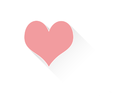 ps为心形添加长投影效果的操作过程