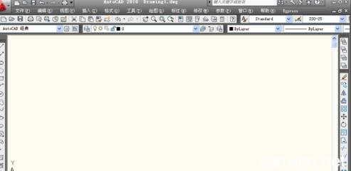 AutoCAD2010设置成经典模式界面的操作流程
