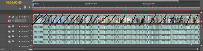 Premiere给视频消声的详细操作方法
