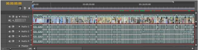 Premiere给视频消声的详细操作方法