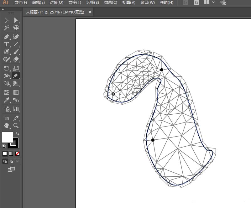 Ai使用操控变形工具的详细步骤