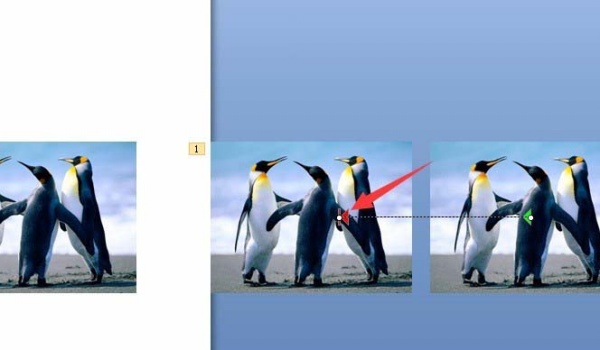 PPT制作出一段电影胶片平滚式动画的详细操作教程