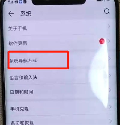 华为mate20pro中设置虚拟按键的操作教程