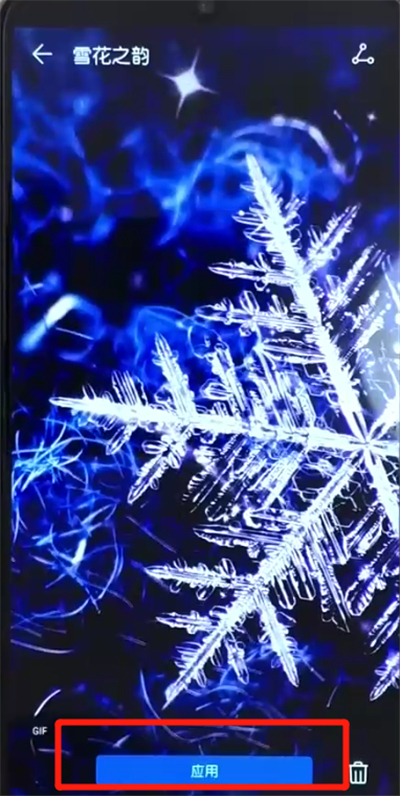 荣耀10青春版设置动态壁纸的操作教程