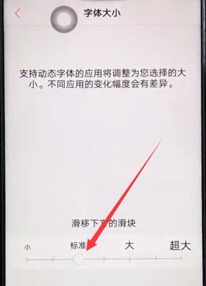 vivoz1中设置字体大小的操作教程