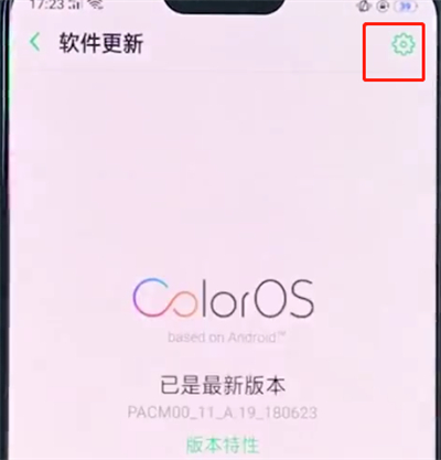 oppo手机中关闭系统自动更新的操作步骤
