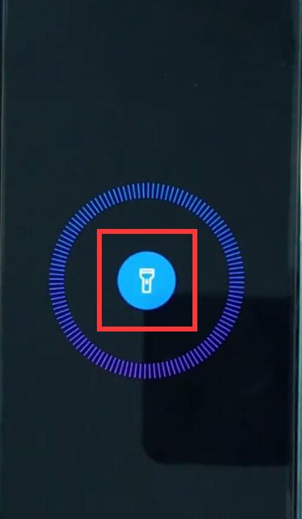 华为p20pro中打开手电筒的操作步骤