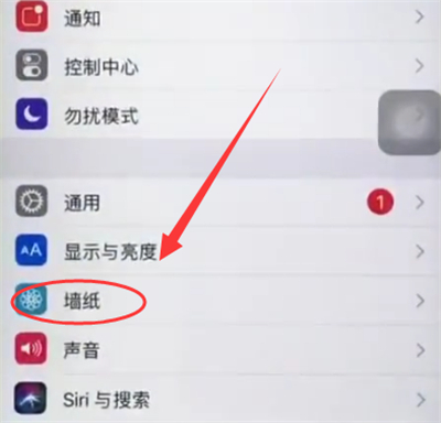 苹果6plus中设置墙纸的简单步骤