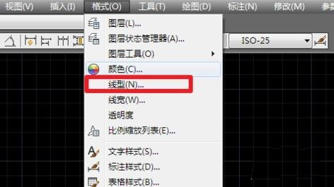 cad虚线比例进行设置的简单操作