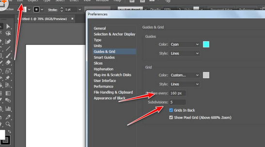 ai制作无线循环正方形的具体操作使用