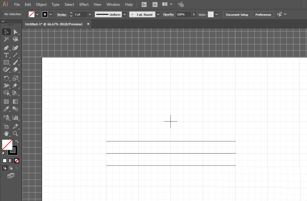 ai制作无线循环正方形的具体操作使用