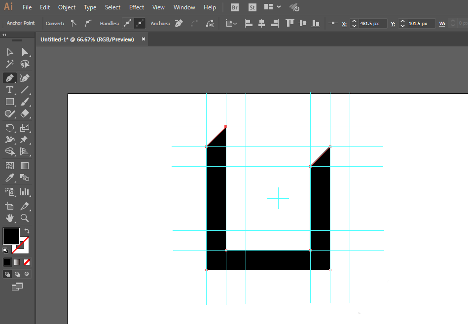 ai制作无线循环正方形的具体操作使用