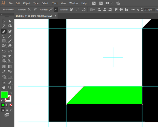 ai制作无线循环正方形的具体操作使用