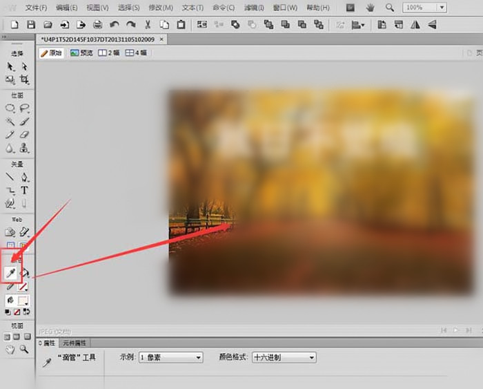 Fireworks中图片输入文字的具体操作使用