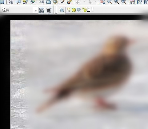 借助cad临摹小鸟图片的操作方法