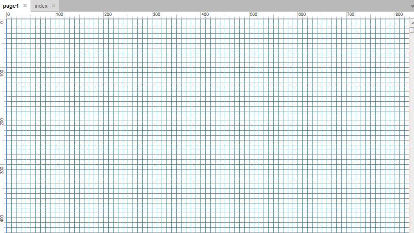 Axure RP 8设置显示网格的具体操作