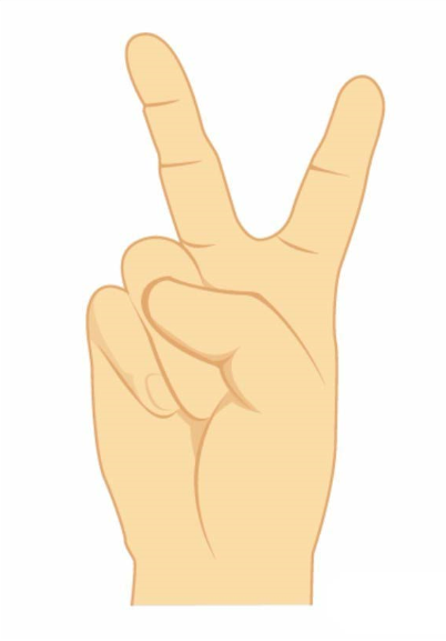 ai制作yah手势图的简单使用教程