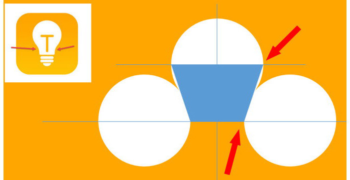 PPT绘制灯泡图标的操作教程