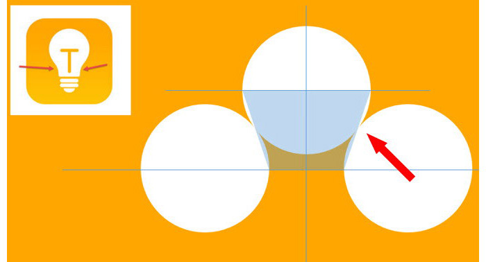 PPT绘制灯泡图标的操作教程