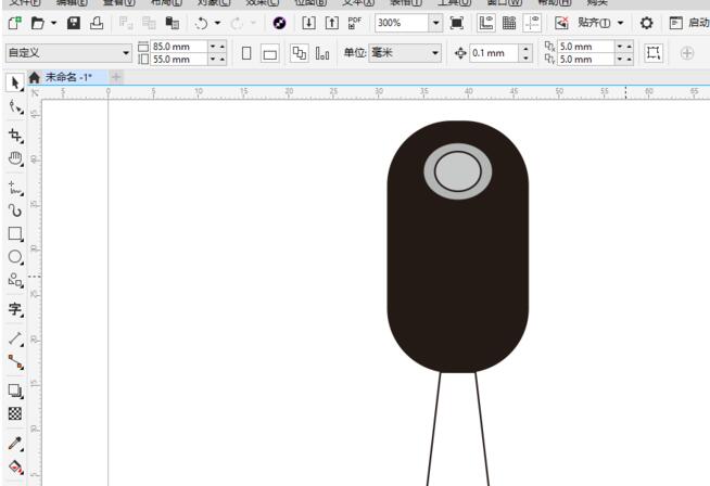 cdr制作喇叭图案的详细操作