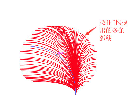 ai画出弧线的操作步骤讲解