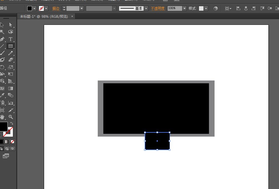 ai制作一款宽屏电视的操作流程