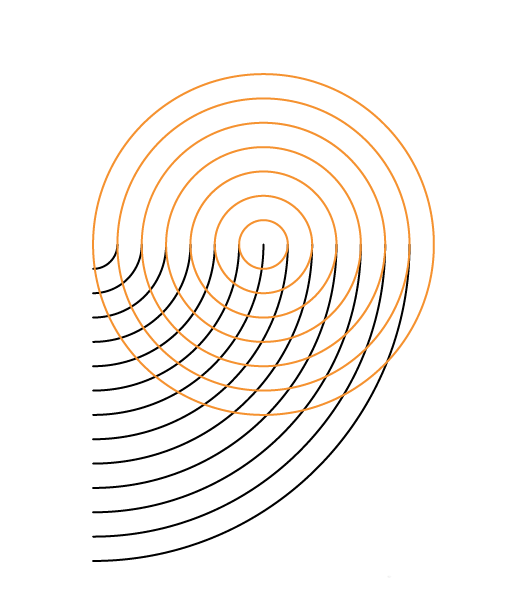 ai设计指纹图形的详细步骤