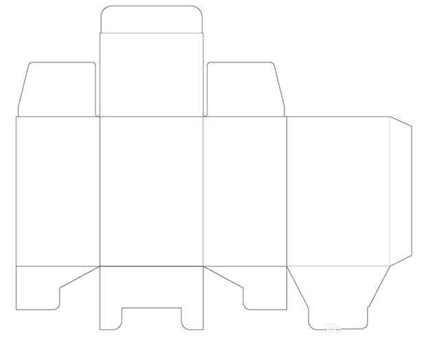 ai制作包装盒刀模的操作过程