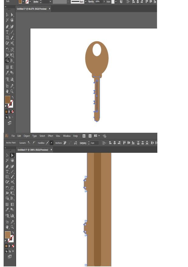 ai制作钥匙的操作教程